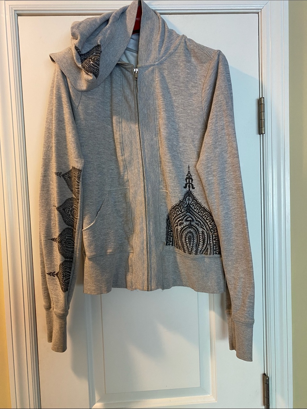 American Buddha Rare Full Zip Butter Soft Print Hoodie